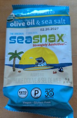 The Original Organic Premium Roasted Seaweed Snack by SeaSnax