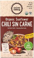 Organic sunflower chili sin carne textured vegetable