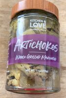 Whole Grilled Marinated Artichokes
