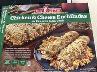 Chicken and cheese enchiladas