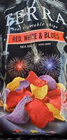 Red, White, & Blues With Sea Salt Vegetable Chips