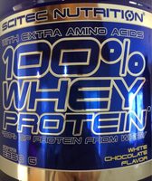 100% Whey Protein (2,35KG) Scitec-chocolat Blanc