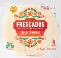 Flour Tortillas Burrito Grande Style
