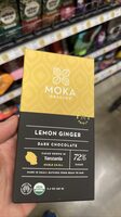 Lemon ginger dark chocolate