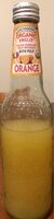 Orange Italian Sparkling Fruit Beverage with pulp