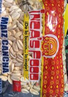 Inca's food, dried corn cancha for toasting