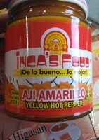 Inca's food, yellow hot pepper paste