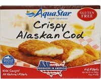 Aqua star gluten free crispy alaskan cod