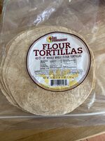 Whole wheat flour tortillas