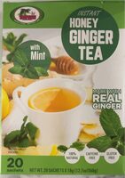 Instant Honey Ginger Tea