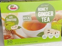 Instant Honey Ginger Tea