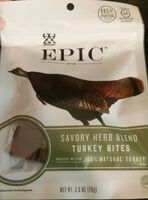 Tender turkey bites