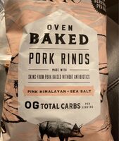 Baked Pork Rinds Pink Himalayan Sea Salt
