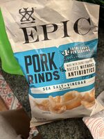 Pork Rinds Sea Salt + Vinegar Flavor