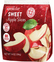 Apple slices sweet