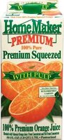 100% Premium Orange Juice With Pulp