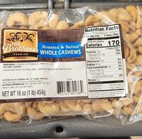 Roasted & salted cashew