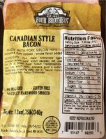 Canadian style bacon