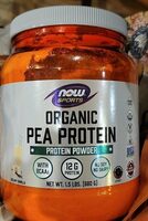 Organic Pea Protein Powder Creamy Vanilla