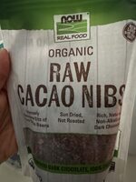 Organic raw cacao nibs