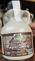 Organic Maple Syrup Grade A Dark