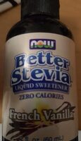 French Vanilla Liquid Sweetener