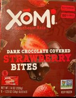 Dark Chocolate Covered Strawberry Bites
