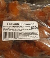Tørkede plommer