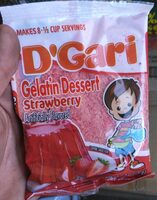 Gelatin Dessert Strawberry