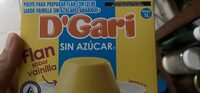 Flan sabor vainilla