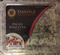 Diced pancetta antipasto
