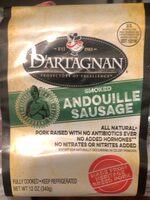 Dartagnan smoked andouille sausage