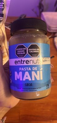 Pasta de Maní con coco