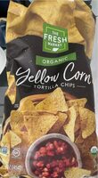 Organic yellow corn tortilla chips