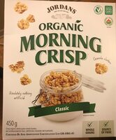 Organic morning crisp
