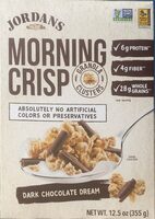 Morning crisp granola clusters