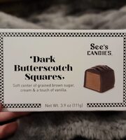 Dark Butterscotch Squares