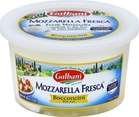 Bocconcinin Bite Size Mozzarella Cheese