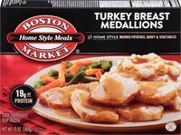 Home style meals turkey breast medallions