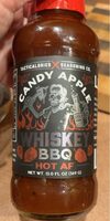 Candy apple whiskey bbq hot AF
