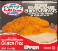 Breaded Boneless Skinless Chicken Breasts
