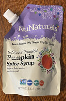 NuStevia Pourable Pumpkin Spice Syrup
