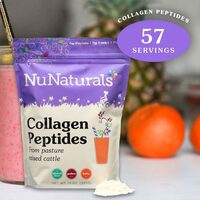 Unflavored collagen peptides powder grass-fed with bovine hide