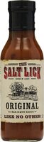 The original recipe barbq sauce by salt lick