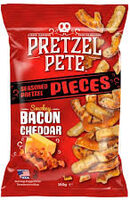 Seasoned Pretzel Pieces: Smokey Bacon Cheddar
