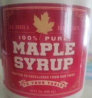 Pure maple syrup