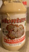 Ajo molido chopped garlic