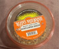 Kleins naturals roasted salted hulled sunflower seeds