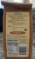 Pancake mix organic multigrain