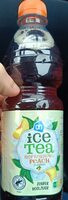 Ice tea refreshing peach